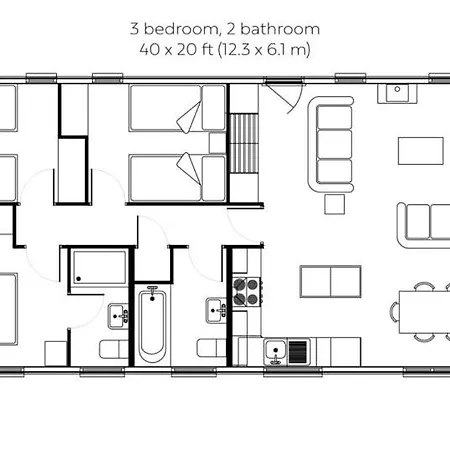 木屋 Lapwing Riverdale West Tanfield